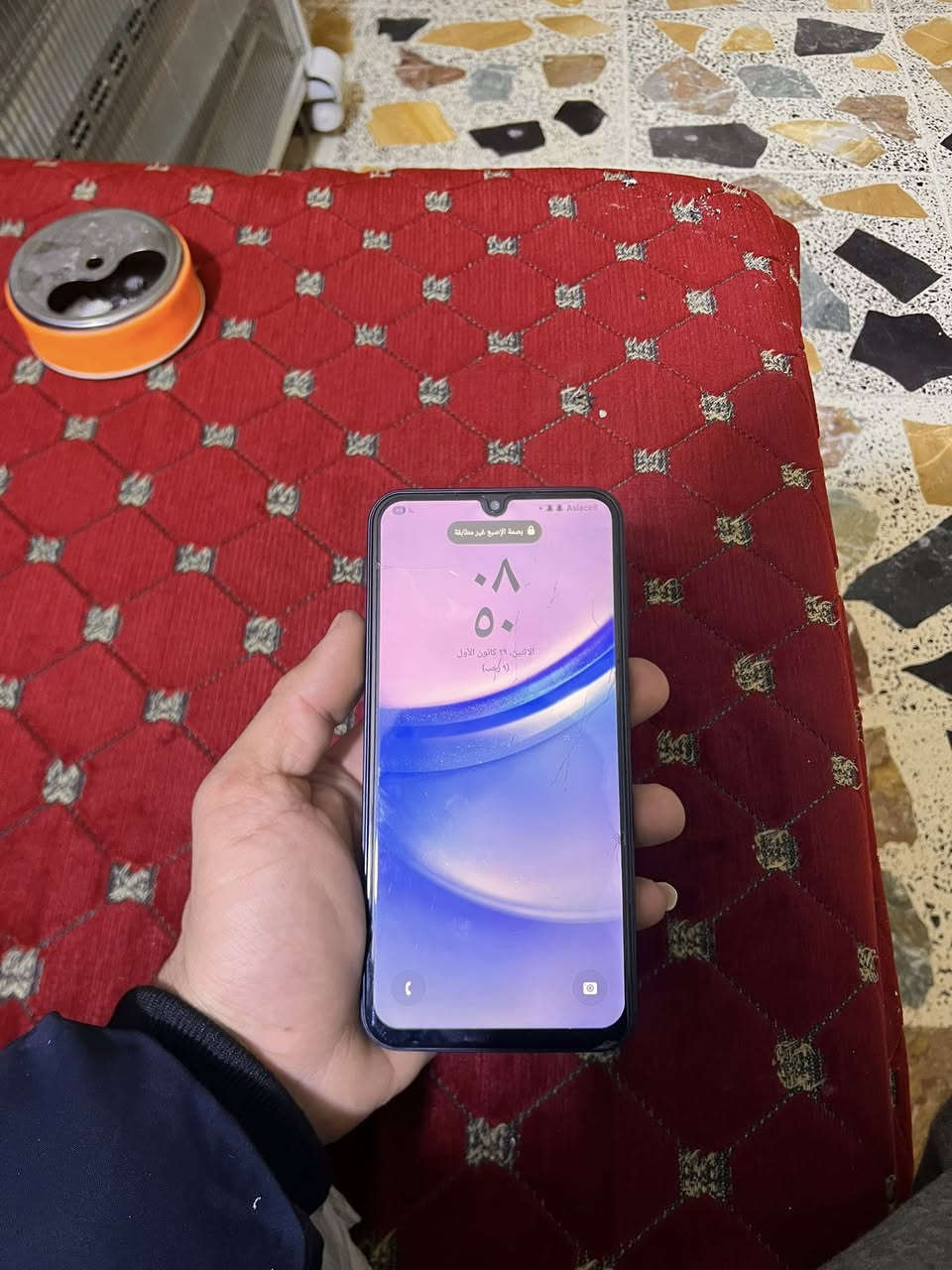 سلام عليكم A15 للبيع ذاكره128صارلي شهر من اخذته جهاز بعده جديد سعر 125 وبي مجال مكاني سلمان باك *********** بي وتساب
