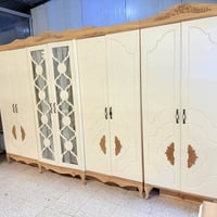 تركي اصلي • ٩ قطع • سرير مخزن