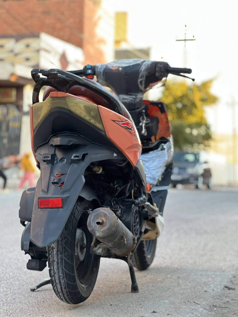 سلام عليكم
عندي هاي الدراجه للبيع عوزه بس كفر وصارله تقريبن سبع تشر متروكه ومكينته لحد الان مامفتوحه لاهي ولا كلجات سلف وهندر شغاله قيم بليرضي الله  ***********
