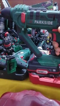 دريل همر شغال ومفحوص بارك سايد شحن بارك سايد الأصلي بدون بطاريه قطعه ن...