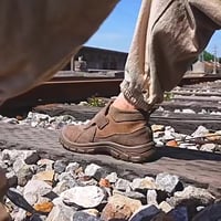 حذاء أمان رجالي • مقاوم للحرق • مقاس ٤٥