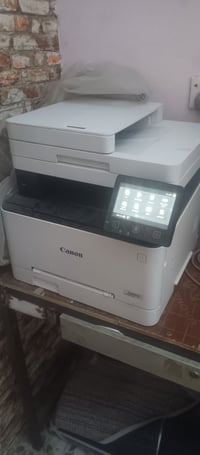 طابعه كانون ليزر ملون mf655 مواصفاته تخبل فيدر ملازم تدعم استنساخ وجهي...