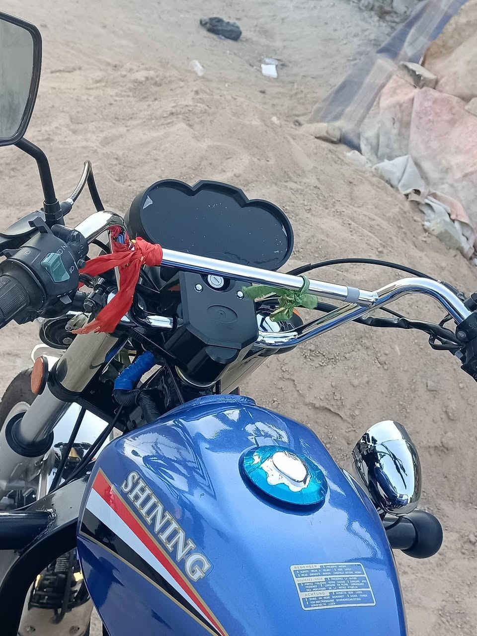 سلام عليكم ستوته للبيع موديل 2023 نضيفه محرك 200 دشبول كتروني السعر  2750 وبيه مجال العنوان النجف شارع كربلاء الاستفسار الاتصال على رقم ‏‪***********
