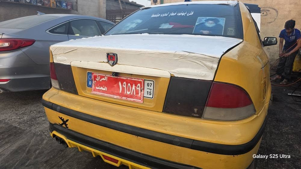 سلام عليكم اخوان سمند تكسي  للبيع رقم نجف احمر 
سياره حليوه سستم سماعات شاشا مضخم غرفته حلوه ومرتبه مكينه كير كفاله حداديه نص عمر سياره ب25وبيها مجال بسيط *********** البصرة, العراق
