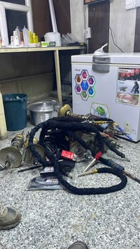 غراض كوفي للبيع نراكيل طه وكلها طابعه الوحده عله ٤٥  جلسه عربيه ٣٥٠ ال...