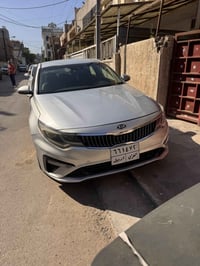 كيا اوبتما ٢٠١٩ امريكي ماشية ٤١ميل حادثة جاملغ امامي بدون ايرباك وبيه ...