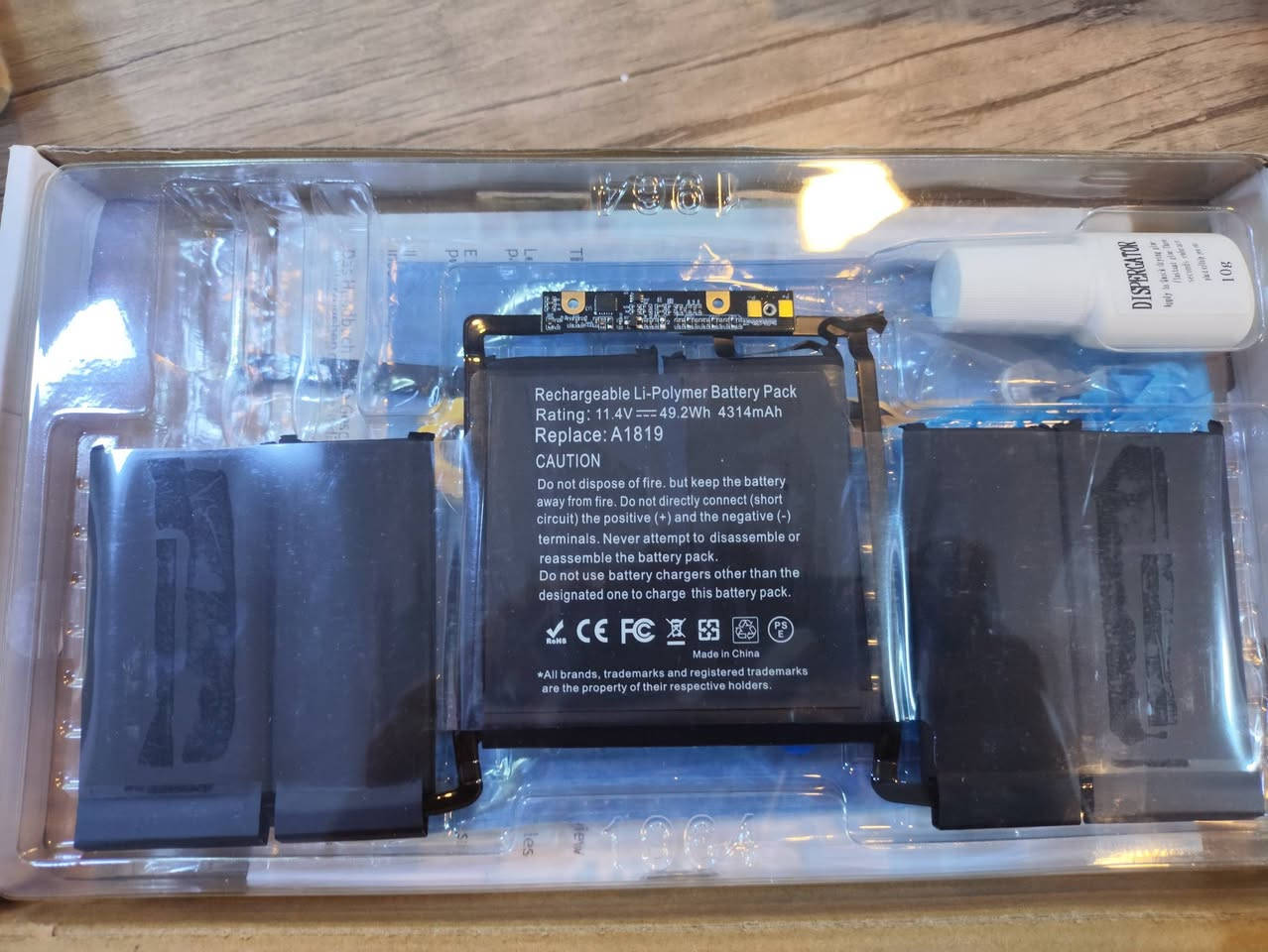 متوفر بطاريات mac book جديدة
A1819
A1820
A1965
A1405
A1713
A1820
A2171
متوفر توصيل لجميع المحافظات


**إذا كنت صاحب هذا الإعلان وتريد حذفه لأي سبب، رجاءا أرسل رسالة إلى الدعم الفني**