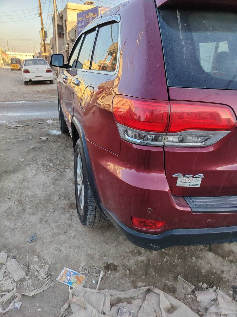 السلام عليكم جيب كراند شيروكي 2014 خليجي 6سلندر مكينه 3600  ماشيه 170 حقيقي فول مواصفات
بيها بنيد وباب الصدر صبغ
والصفحه الثانيه شخوط مثل ماوضح بالصور
سعر 195 وبيها مجال ***********
بغداد التاجي
