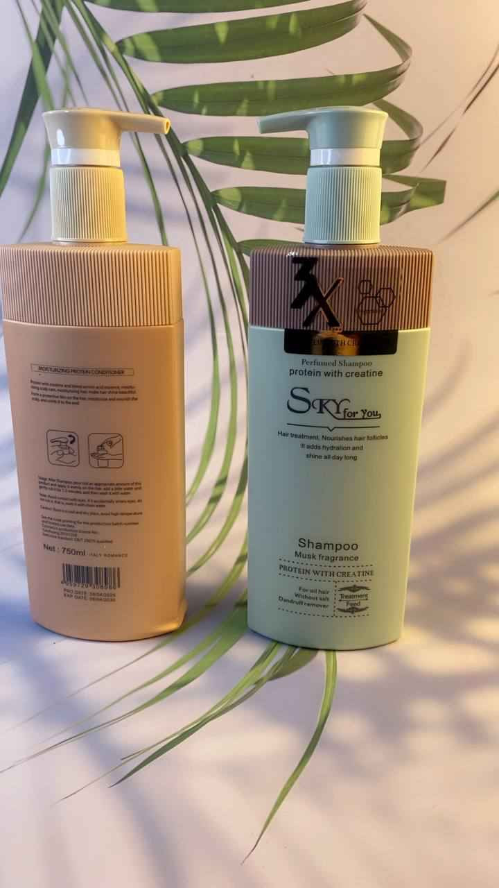 شامبو "سكاي فور يو" (Sky For You) المعطر، 🧖🏻‍♀️🚿

وهو مخصص للعناية بالشعر ومعالجته بالبروتين والكرياتين. يتميز هذا النوع برائحة المسك، وهو مصمم خصيصاً للشعر الدهني، حيث يعمل على تنظيفه بعمق وتغذيته. 🌿💕🩵

المكونات الأساسية: يحتوي على البروتين والكرياتين، بالإضافة إلى الكولاجين النقي والزيوت الطبيعية لتقوية الشعر من الجذور حتى الأطراف.. 🚿🧖🏻‍♀️

خالٍ من المواد الضارة: يتميز بأنه خالٍ من الأملاح والسلفات (Sulfate-Free) والكبريتات، مما يجعله مناسباً للشعر المصبوغ والمعالج.🤍💙

الفوائد العلاجية:
يعمل كـ مزيل للقشرة.
يغذي بصيلات الشعر ويساعد في تقليل الهيشان والتطاير.
يضيف ترطيباً ولمعاناً يدوم طوال اليوم.
مناسب للشعر التالف، المتقصف، والمصبوغ. كربلاء, العراق


**إذا كنت صاحب هذا الإعلان وتريد حذفه لأي سبب، رجاءا أرسل رسالة إلى الدعم الفني**