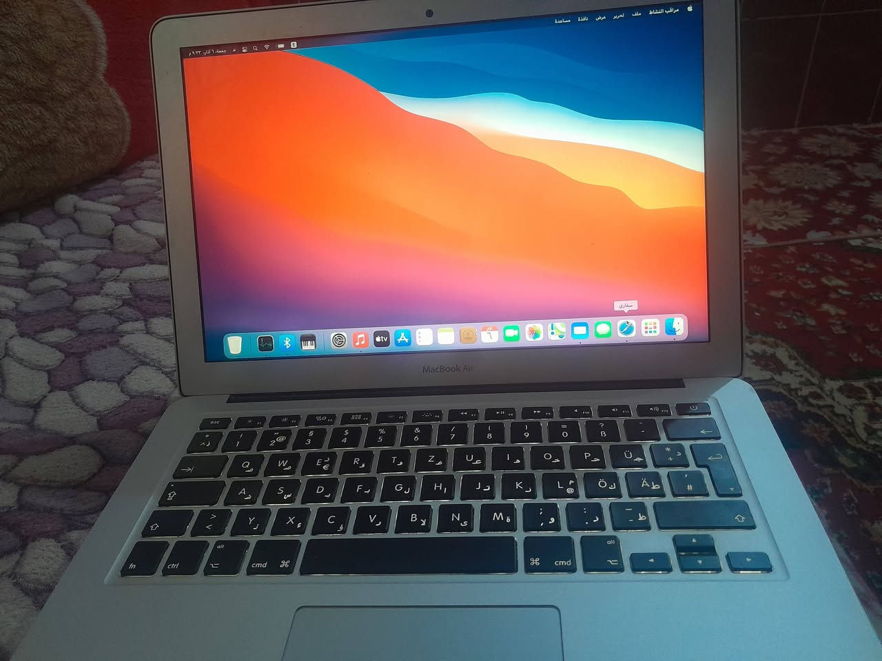 السلام عليكم لابتوب ماك بوك كوراي 5 ذاكره٢٥٦ عليها رام ام د 2 
وياه شاحنه الاصليه 
السعر 280 وبي مجال للطيبين مكان نجف كوفه علوه فحل للتواصل واتساب ( ***********
