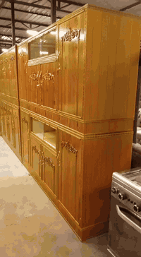 تحيه طيبه   على بركة الله تم وصول وجبه  من المنظد والبوفيه   قياس متري...