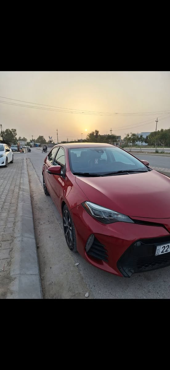 سلام عليكم كورلا 2018 se
بدون ايرباك ماشيه 104ميل 
كير مكينه حجر رادار لايتات راديترات كله بلاد مكفوله
سياره كلين فقط شبر بل بونيد بارد بدون دواخل
صدر جديد تخم تاير جديد سياره جديده 
رقم اربيل الجديد لحد ٢٠٢٩ بسمي تحويل تاني يوم
السعر 157 وبي مجال 
الرقم ***********
مكان ديالى 
مكلف بل نشر
