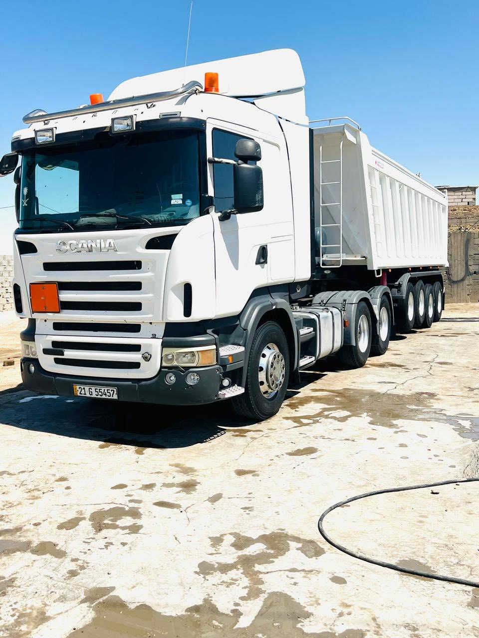 سلام عليكم سكانيه للبيع 2008 مكينه 500 كير كهربائي 1000 مجموعه سبرنك سربس منظومه قلاب ……للستفسار اكثر الاتصال ع رقم ***********
