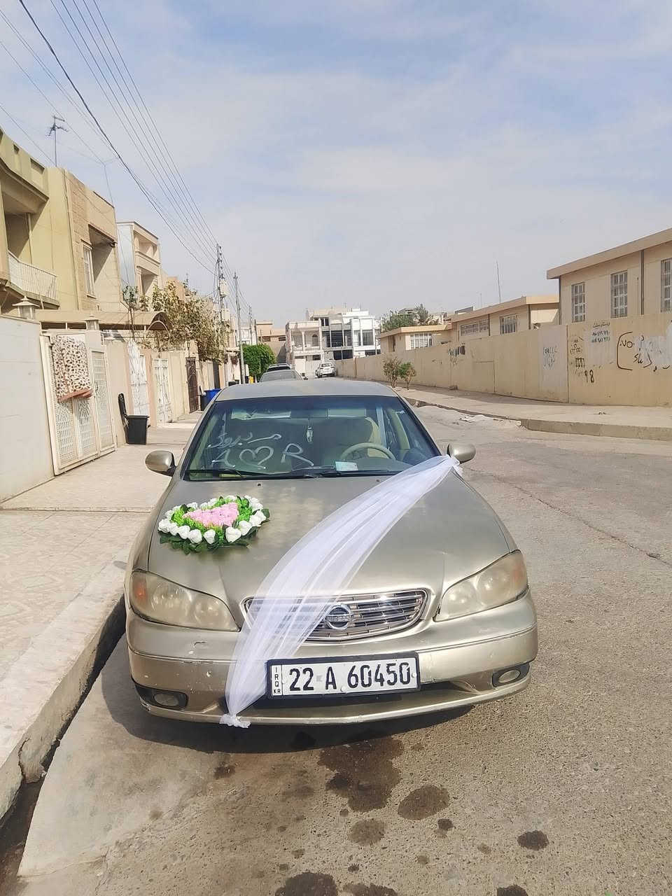 خير من الله
للبيع نيسان مكزما 
موديل 2002
مكان أربيل
شرط تحويل  تواصل ***********
سعر 59
