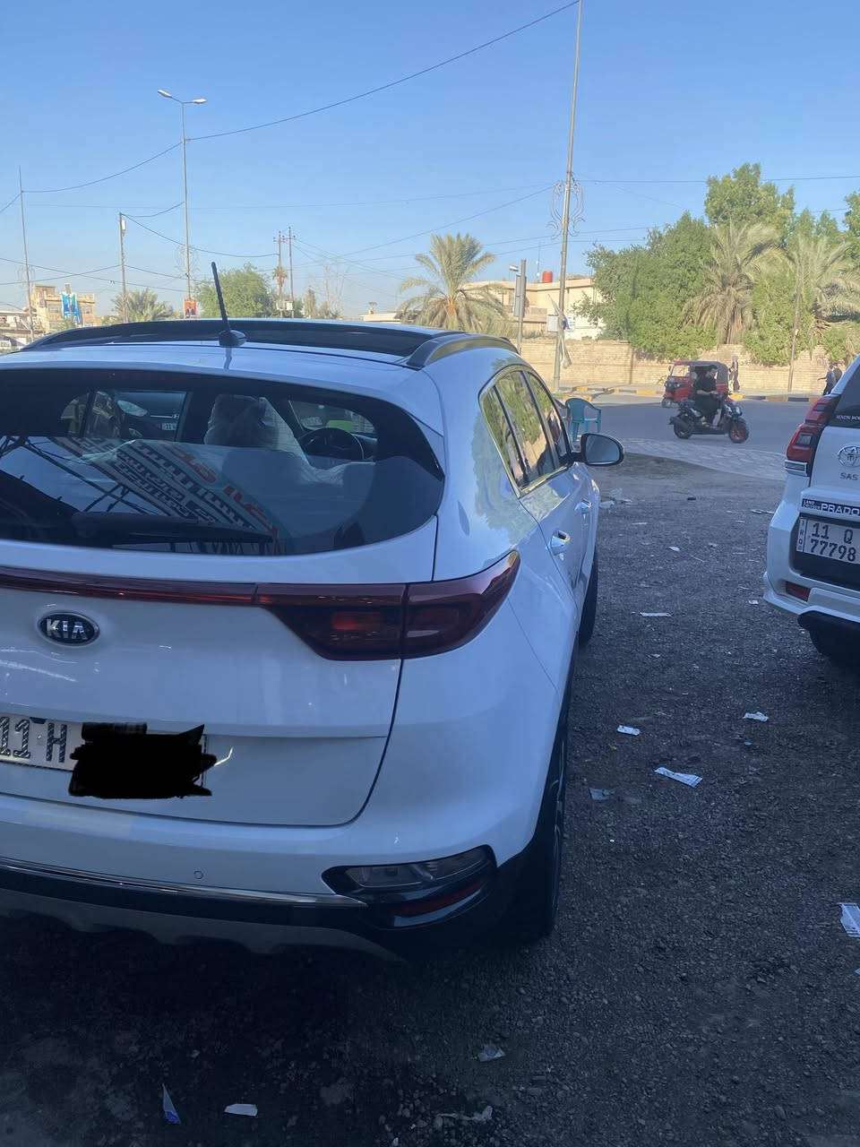 يالله
سلام عليكم سبورتج 2019 بغداد خليجي جديده خلاص 
السعر                                        205 وبيه مجال خير من الله 
ماشيه                                     000 75الف حقيقي 
الستفسار اكثر                          ***********
                                             ***********
مواصفاتها فول
معروفه بس ما عدا جنطه مو كهرباء 
يعني حتى تشغيل عن بعد بيه 

سياره جديده كفاله عامه من الصبغ والتبديل والفتح 
مكينه وكير مكفولات على وضع الشركه برغي ما مفتوح بيه وبكل السياره برغي ما مفتوح  
وكلشي موضح بالسونار موجود بالمنشور 
والسياره احله من الصور والسونار بالحقيقه 
مكان السياره  بغداد المحموديه 
علمن ان السياره باسمي
