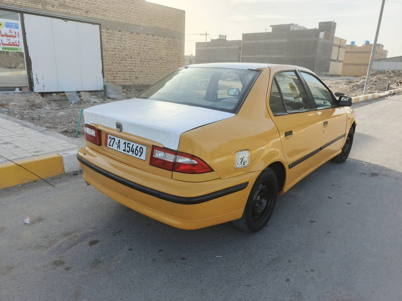 السلام عليكم
سمن موديل 2011سنويه ل٢٩مصفره مكينه جديده هيه غرامات مصفره بيه مكانات صبغ السعر 27قفل المكان الناصريه مركز اتصال ***********
