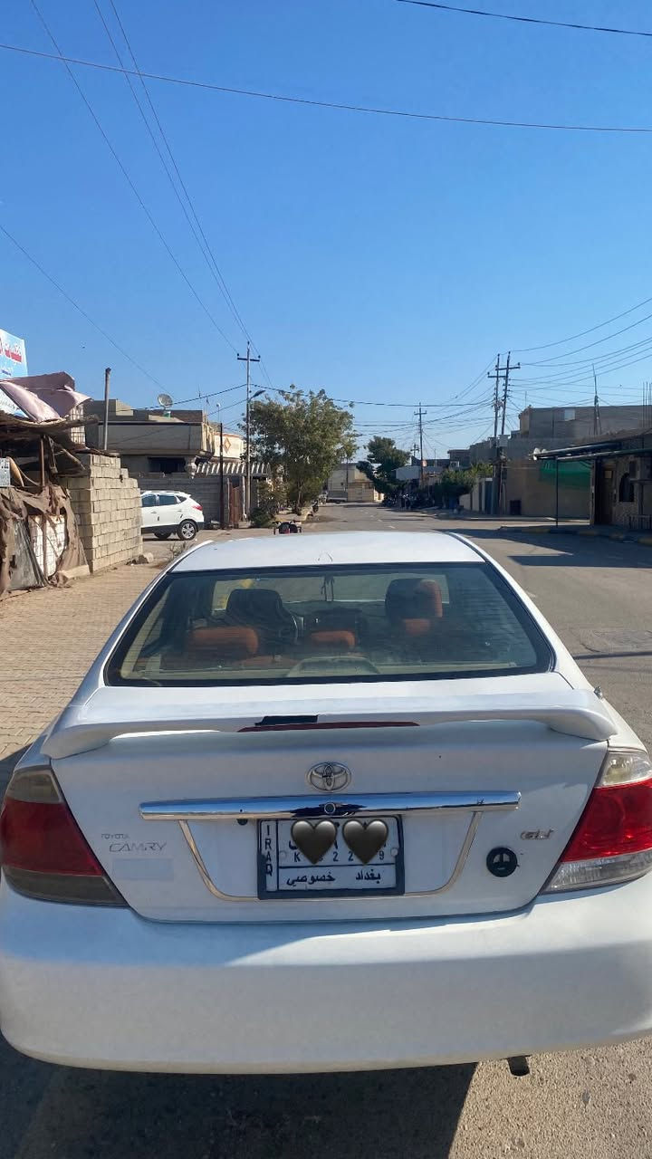 السلام عليكم 
للبيع 
كامري 2005
المحرك 4
صلاح الدين بلد 
للستفسار 
***********
