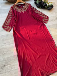 دشداشة كشمير • تطريز غباني • 3XL 4XL 5XL