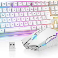 RedThunder K10 • كيبورد ٦٠٪ • لاسلكي ٢.٤ جيجاهرتز