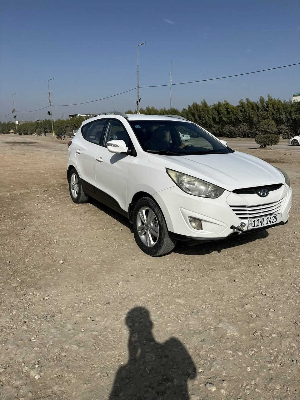 السلام عليكم توسان موديل 2013محرك ٢٠٠٠سيارة مكفولة من الضربة والصبغ والرش رقم بغداد مميز العنوان بابل جبلة للاستفسار ***********
