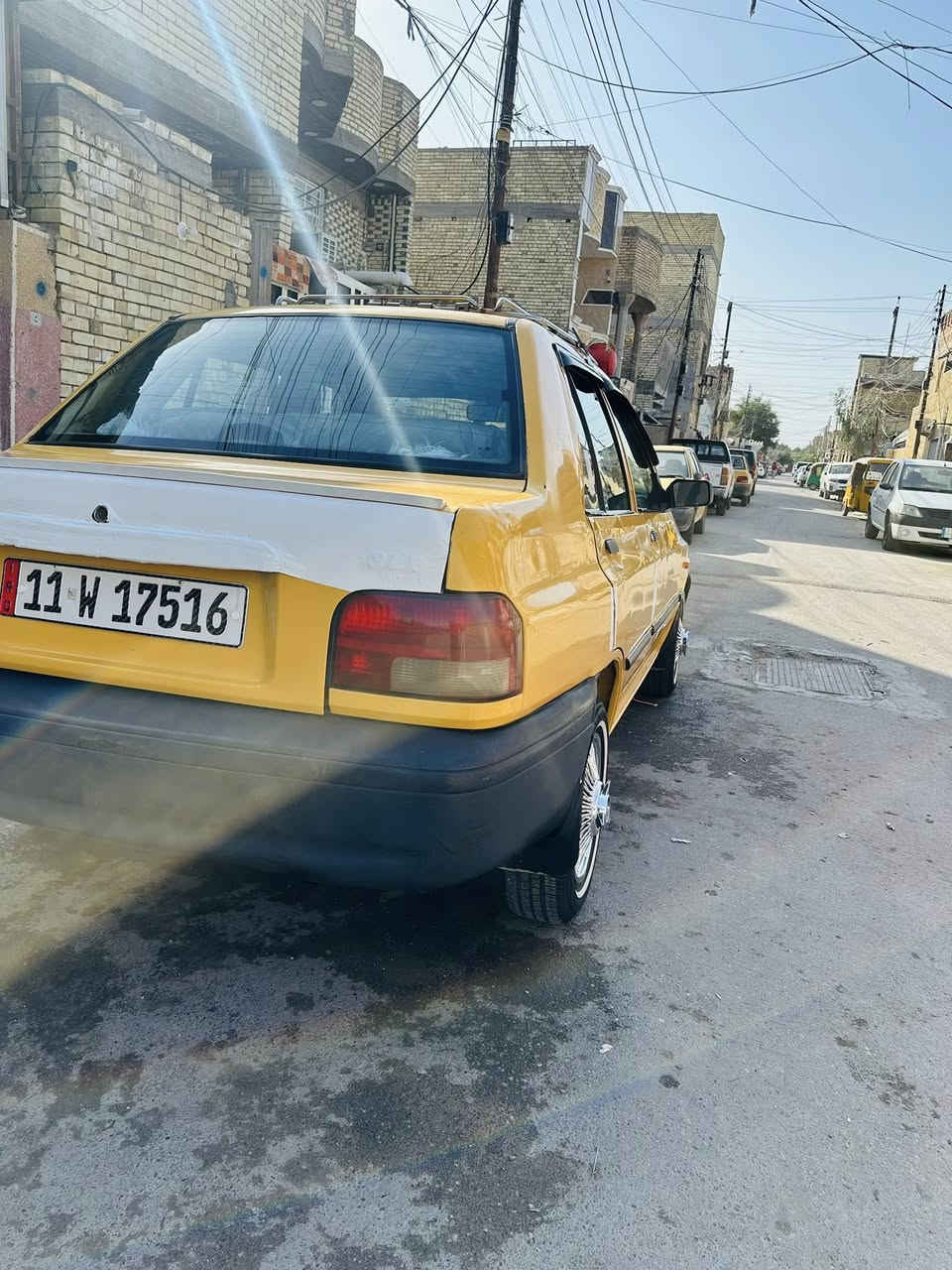 سلام عليكم سايبا 2015 هيئه وغرامات مصفره باسمي تحويل ثاني يوم كير ومكينه مكفولات السياره شاهد الله نقصه بس افريز مال تبريد منضومه كله جديده بس الفريز نقصه السعر 35 مكاني الشعب ***********
