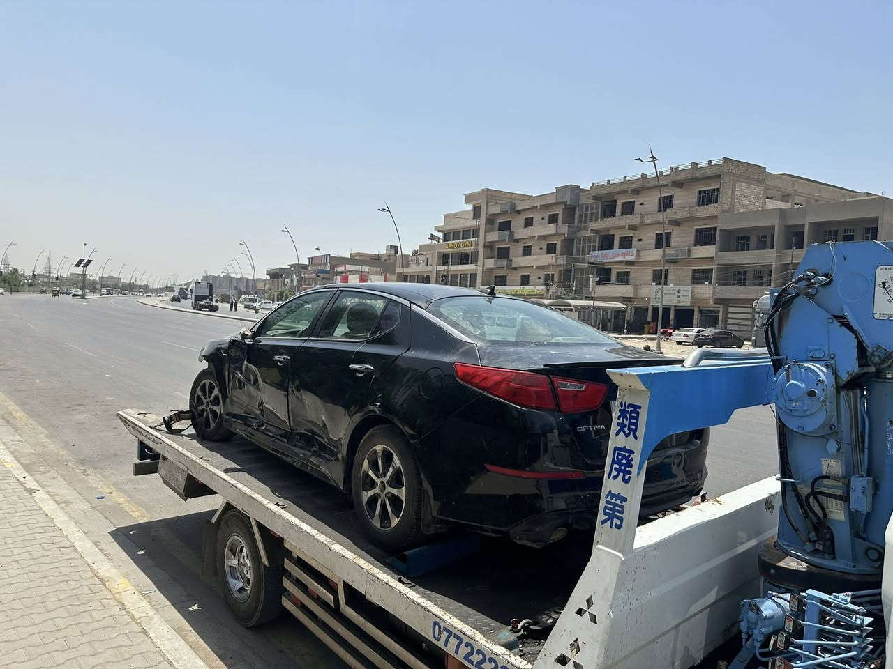 سلام عليكم لبيع كيا اوبتما موديل ٢٠١٤ رقم بغداد نكليزي تحويل مباشر سيارة عله حادثهه مثل صور سعرهه ٥٨ مكان سياره بغداد استفسار ***********
