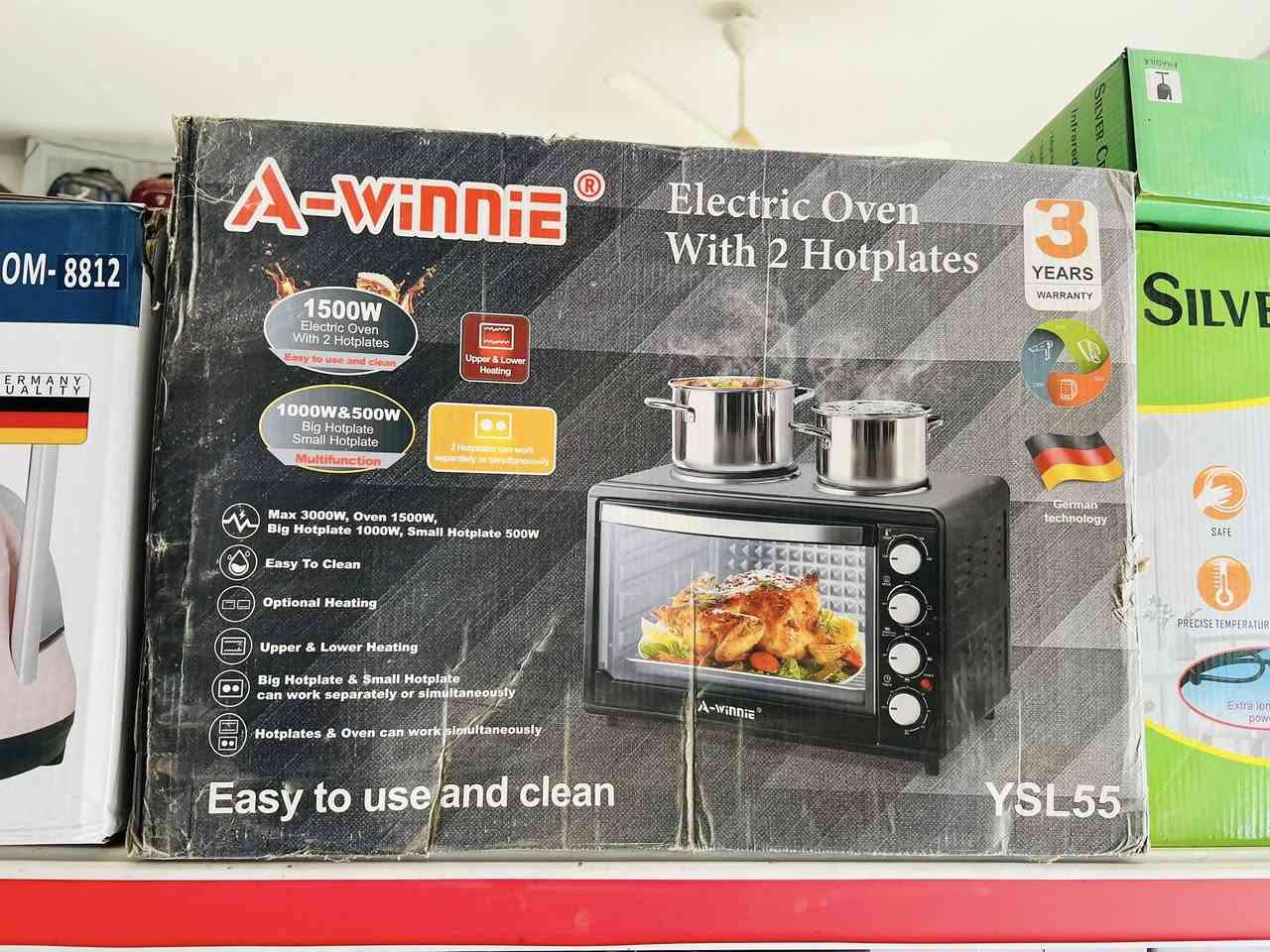 يالله 
تتوفر مجموعة من الاجهزة الكهربائية المنزلية 
العنوان:  الحويش/ حجي جويد / مجمع الاخوين للمواد المنزلية


**إذا كنت صاحب هذا الإعلان وتريد حذفه لأي سبب، رجاءا أرسل رسالة إلى الدعم الفني**