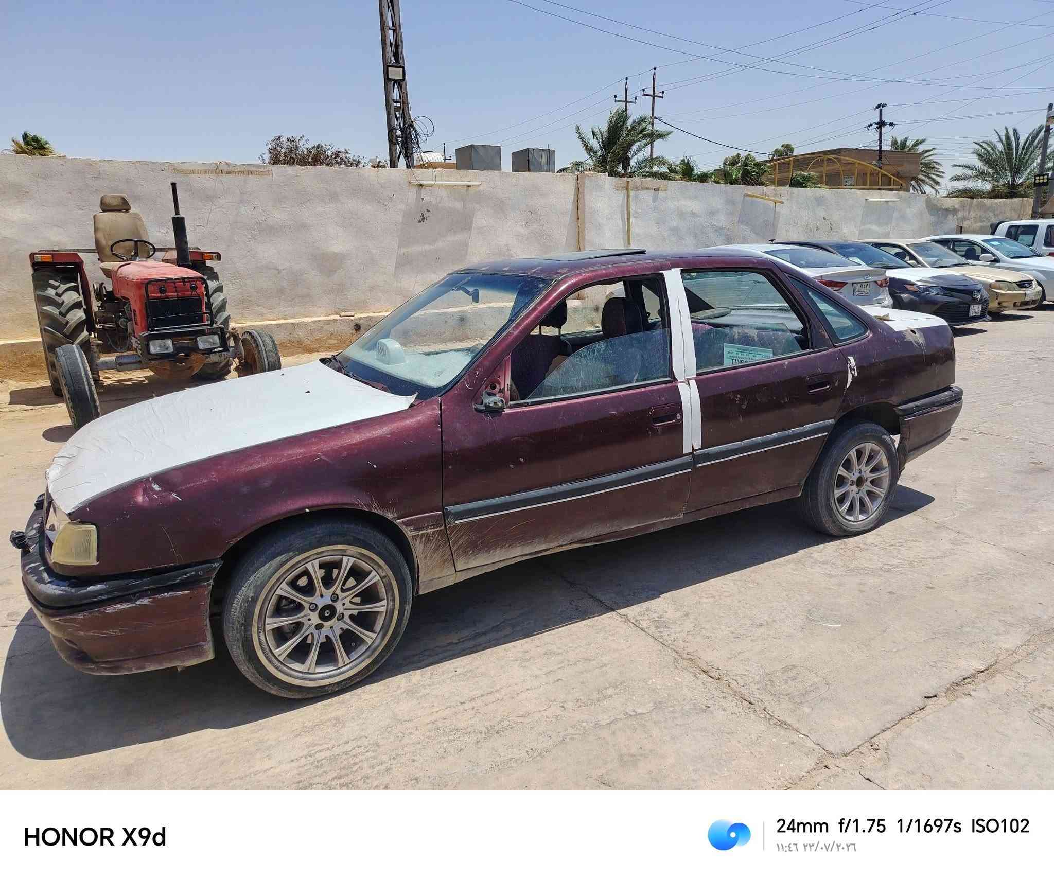 السلام عليكم للبيع أوبل فكترا موديل ١٩٩٣ رقم الانبار محرك حجم ٢٠٠٠ محور كابريتر جيد شرط التحويل السعر ١٧ ورقة للاستفسار 
***********
٠٧
