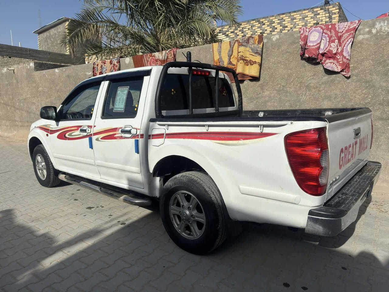 السلام عليكم كريت ويل رقم قادسية موديل 2013 السيارة جاهزه مكينه كير حداديه كله جاهزه كهربائيات شغاله السعر 64 ورقه وبيها مجال العنوان النجف الرضوية موبايل *********** للعلم مكلف بل نشر للاستفسار اتصل
