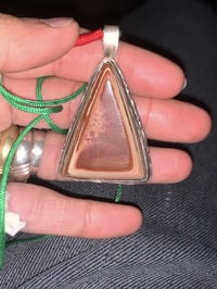 كلادة فضة • يدوية • جزع يماني