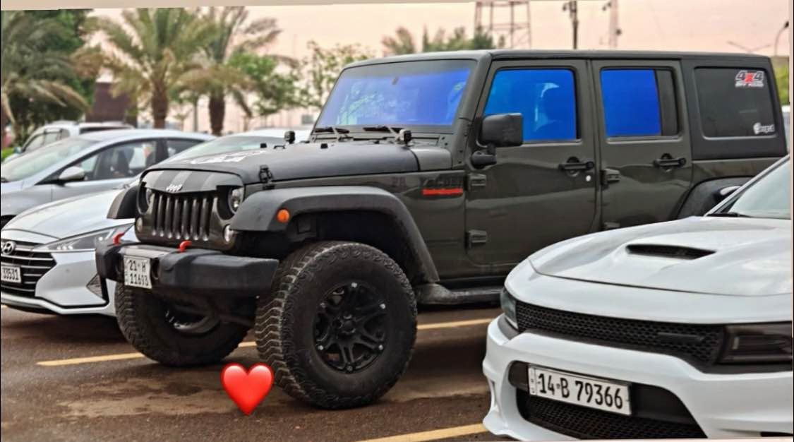 للبيع او مراوس بصالون  جيب رانكلر 2016 كير عادي رقم سليمانية تحويل راعيها بالبصرة حادث قطعه وحده جاملغ فقط والبنيد مغلف يحتاج صبغ ايرباك ضارب ومرجع سستم لونه رايح جاهزه كير محرك اكسلات دبلات فور ويل كهربائيات نوزلات وبلكات جدد حساسات كلهن مبدلهن ولا كلوب شغال صرفها كلش ممتاز تبريد شغال السعر 175 وبيها مجال ***********
*********** البصرة, العراق
