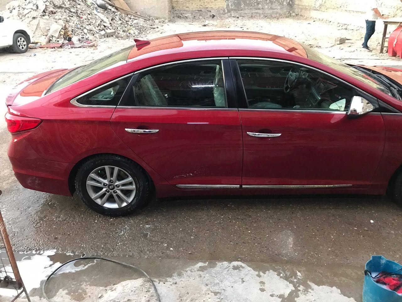 السلام عليكم  مكلف بل نشر          هيونداي سوناته 2016
حادثهة تبديل البنيد   وسبق الجاملق
شاصي مكفول بدون دواخل 
باقي كلة مكفول  حلوة كلش مكينة 2400 مكفولة كير مكفول    بيهة مواصفات حلوة لجناية يعرفوهة سيارة جاهزة  
بيهة ضربه عله البارد البابين باب السايغ والباب الوره تخم تاير جديد 
للعلم رقم سليمانية جديد   باسمي 
سعرهة 133 وبيهة مجال
مكان بغداد  ***********
