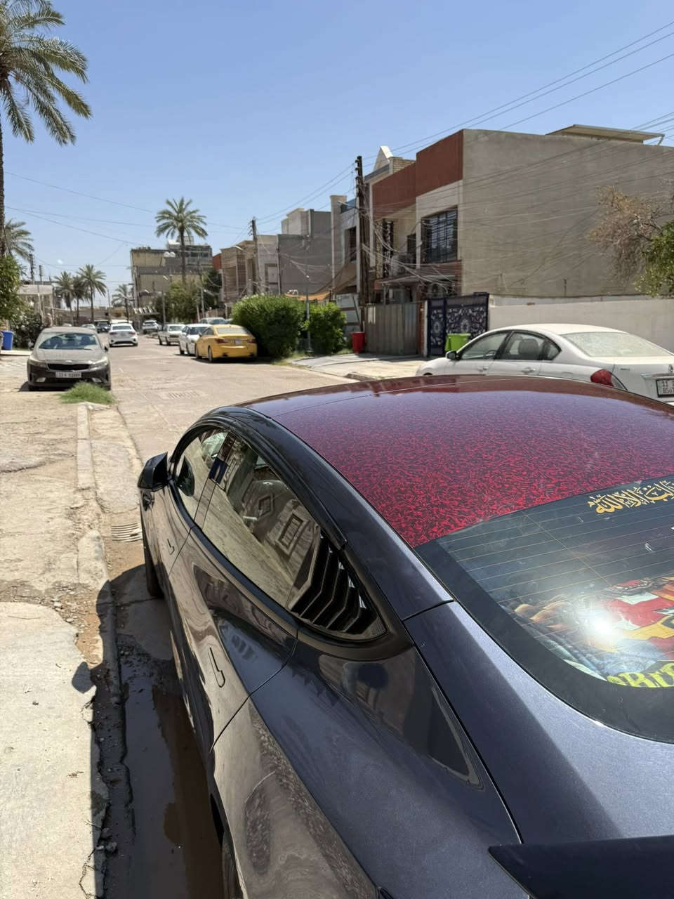 السلام عليكم
بيع او مراوس  

تسلا 3 موديل 2023  تك ماطور دفع خلفي 280 حصان  

 فول موصفات 

شاحنه 32امبير ويها  معروفة موصفات حادث بنيد جاملغ حادث خفيف بسمي  مكان السياره بغداد رقم 

***********
