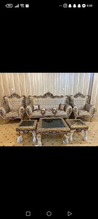 طقم ١٠مقاعد • جديد • ٣طبلات