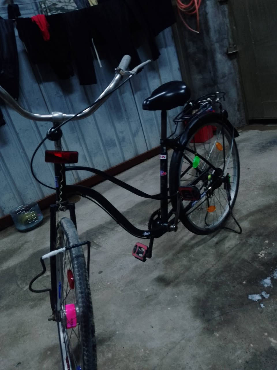 السلام عليكم بايسكل للبيع بناتي ياباني  البايسكل نضيف مكينته جديده  السعر 70وبي مجال مكاني بغداد الشعب ***********
