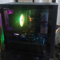 ست تاب لبيع مرتب  Pc معالج :R5 3600 كرت شاشه: Rx 6600 xt 8g رامات :16 ...