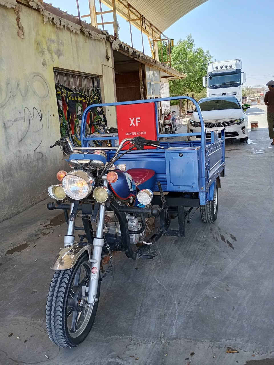 سلام عليكم اللبيع ستوته موديل 2023 مكينه وكير جداد ستوته نضيفه تخم تاير الاستفسار اتصال ع الرقم ***********
