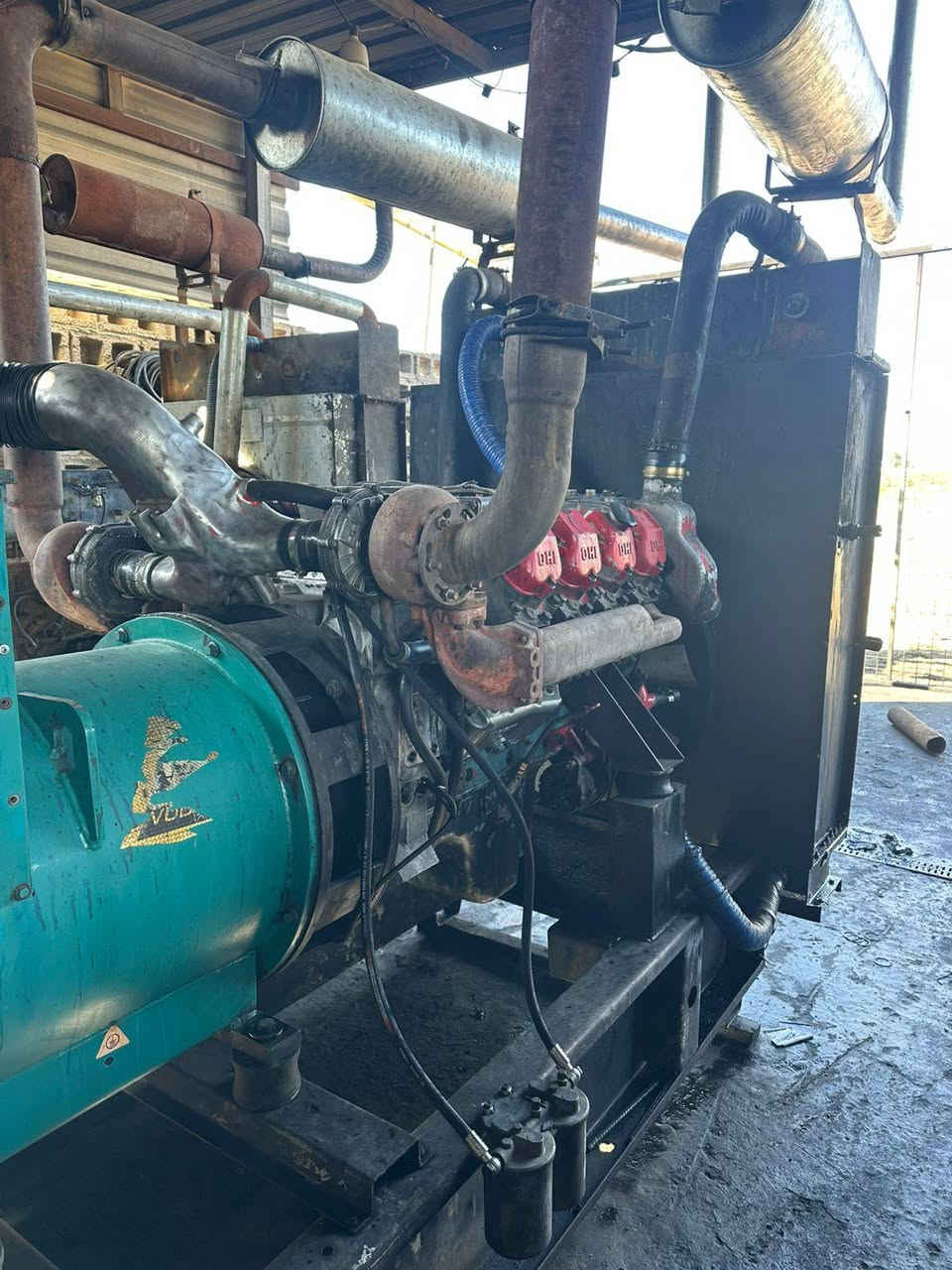 مولد دايو 8سلندر سايز ١٠تجفيت جديد صاراسبوع على الشغل للبيع رقم ***********
