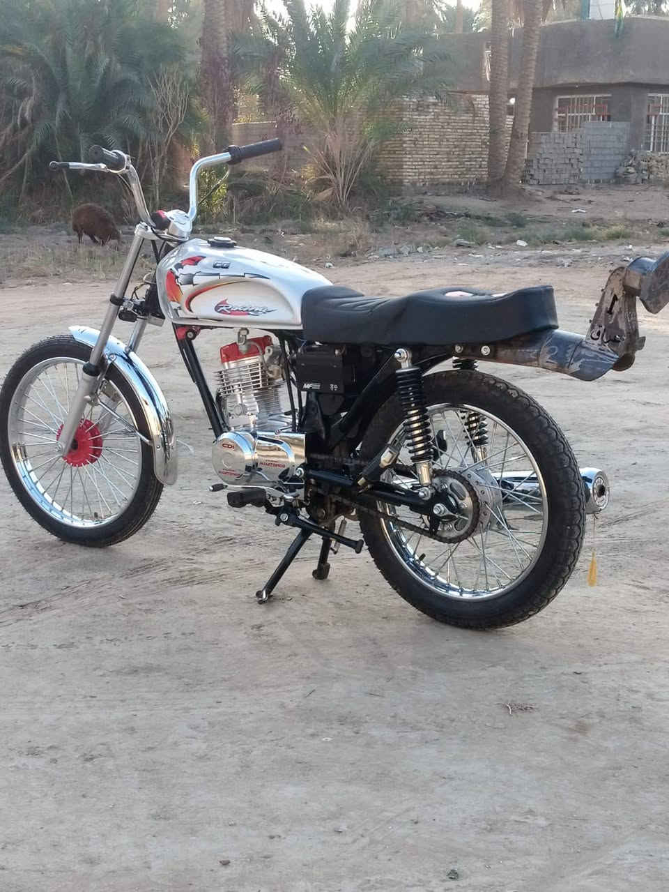 يابه السلام عليكم دراجة تعمير 25  26 ماصر اقل الشهر من تعمرت غراض كلهة نامة بس المكينة نامة تيبرو اوراق اصولي سعر 950 وبيهة مجال الموشراي لا يتعبني للستفسار اكثر اتصل ***********
