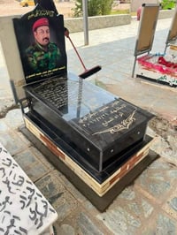 ترميم قبور • وادي السلام • طبع صور حراري