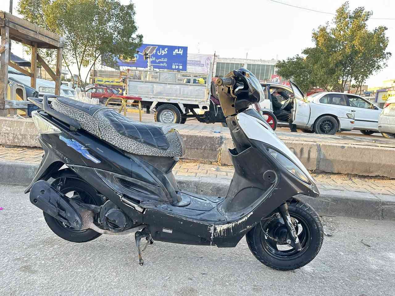 دراجه كامكو البيع جديد كلش كل نقص مابيه مكفوله من كلشي مكينه جديده شلعه معدال وفول السعر 350بي مجال ***********
