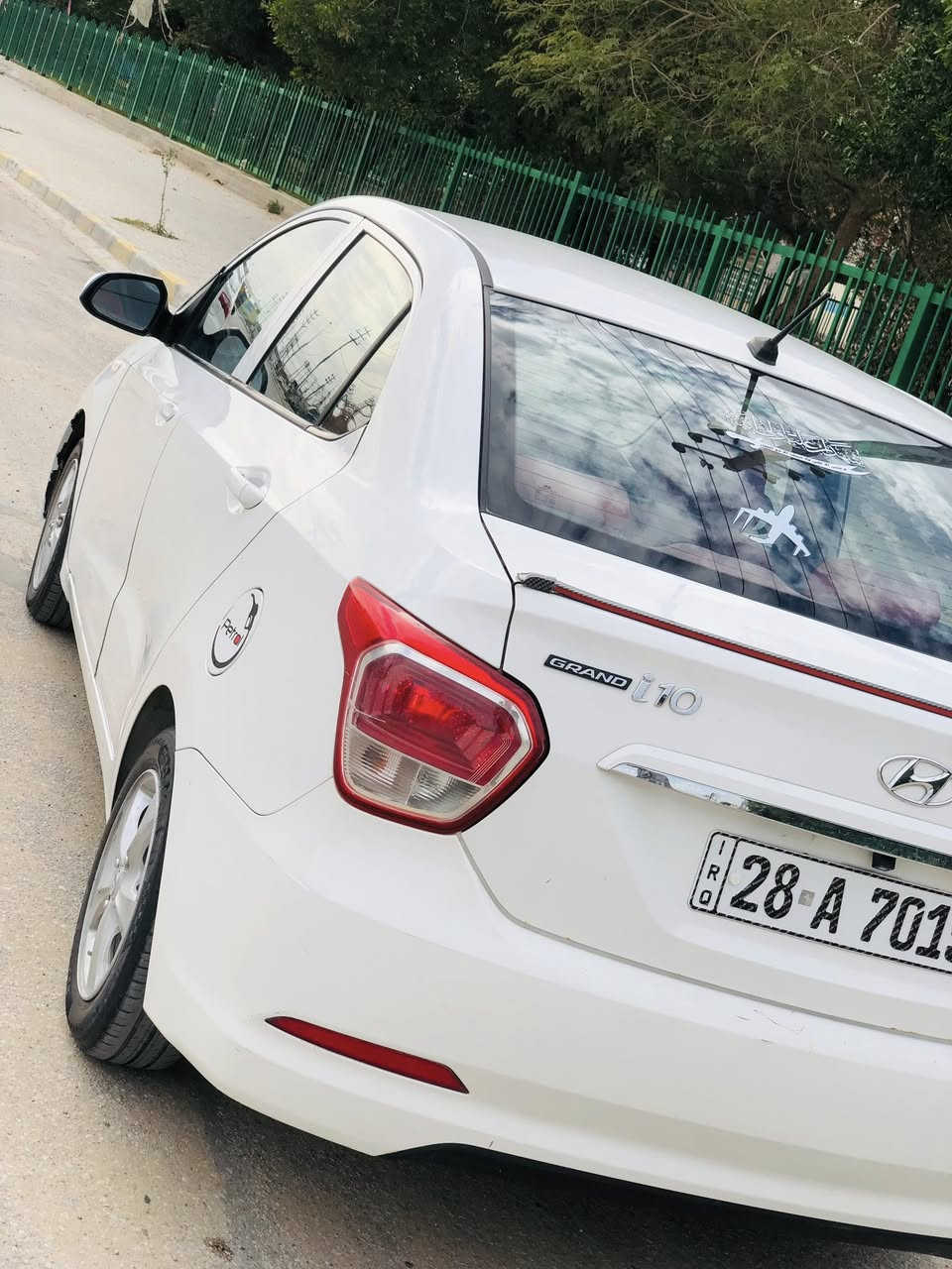 للبيع هونداي i10 مديل 2016  رقم نجف دولي كفاله السياره جاهزه مكينه كير حداديه السعر ٨٥ مكان سياره نجف رقم هاتف ***********
