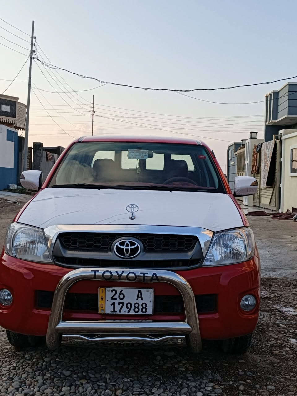 للبيع بيكب عذاري كويتي شاصي (19) موديل2010 رقم صلاح الدين دولي سنوية جديدة شرط تحويل والغرامات ضررها 3 قطع أمامية صبغ بدون دواخل وبيها مكانات رش محدد خلف باب سايق سيارة جاهزة احلى من الصورة 
مكان سيارة صلاح الدين تكريت غير متواجد ع النت 
للاستفسار الاتصال ع رقم (***********) .               (***********)
