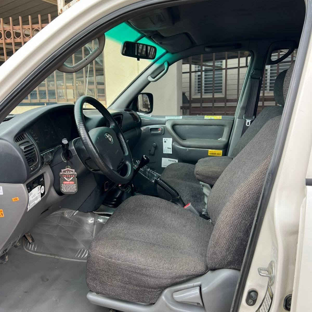 تۆیۆتا لاندکروزەر مۆنیکا 2001 فوول عادى G،
سوکان ئێرباگ،
سەنەوی تازەیە تا 2029بەناوی خۆمەوەیە،
4تایەی لۆکی لەژێرە،
هەزەی تازەیە،
وێنەی سۆنەرەکەیم داناوە جێ لەزگەی کارتە،
کتابی جام ڕەشی لەگەڵە،
ناوی نیە لە حاسیبە بۆ هەموو عێراق حورە

سعر: لە کۆمێنت داوای بکە ڕاستەوخۆ بۆت دێت 📩 

گێرو مەکینەو ئەکسل بەشەرت ،
تەحویل خەرامە بەشەرت،چرکەی نیە

ژمارەی خاوەن سەیارە 
***********
