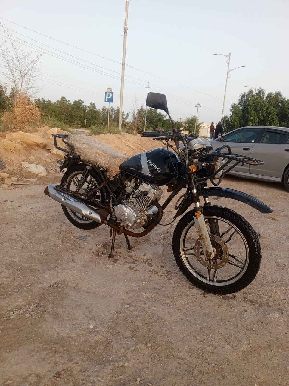 السلام عليكم دراجه تايهه للبيع موديل 2019 مكينه مال ستوته 23 تايرات جدد كهربائيات شغال نكره سلف مكان كوت والشراي بي خير ويدلل ***********
