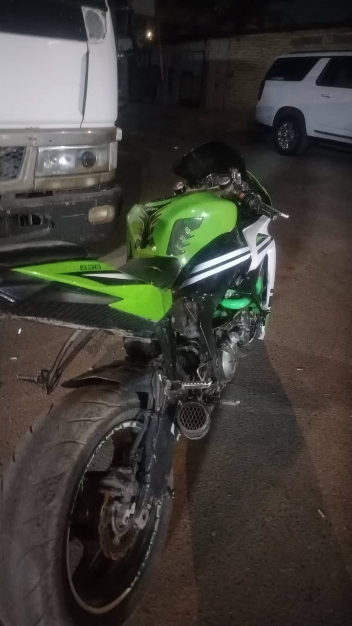كاوساكي نينجا 2016 للبيع مستعجل السعر 26 ورقه بيها مجال رقم هاتف : ***********
محرك 636 zx6r
المودات كلهم شغلات
اوراق الحاويه موجودات كامله
الدراجه مكينه مفتوحه
وبيها نقوصات بسيطه
ابيعها عله هل حطه
