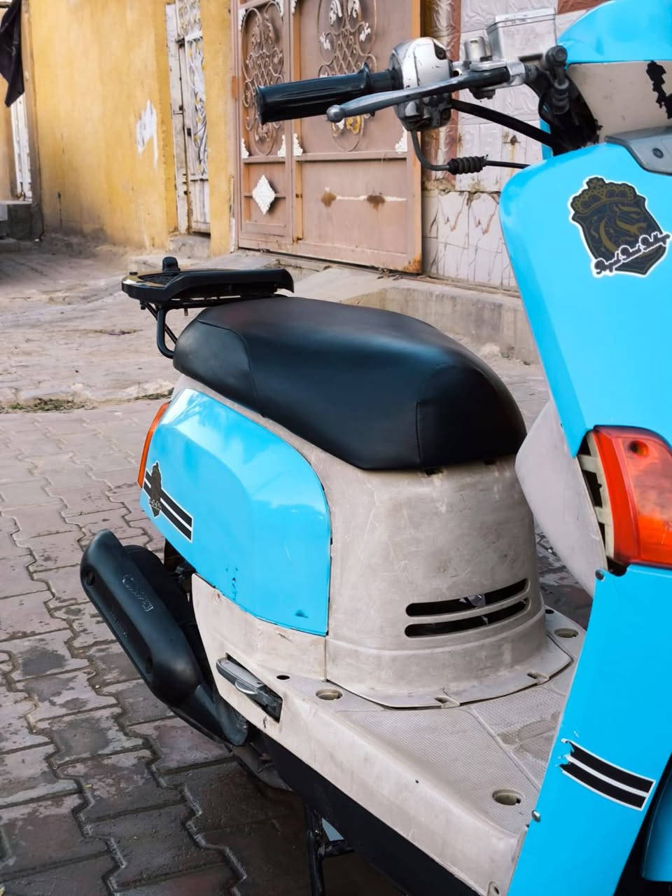 دراجه بوليس لبيع نضيف بوشه 49سلف شغال وكهربائيات كامله برغي مامفتوح بيه بس تفيلسه  افيلسه السعر600وبيه مجال قليل المكان كربلاء حي العامل ‏‪0786 483 1431‬‏
