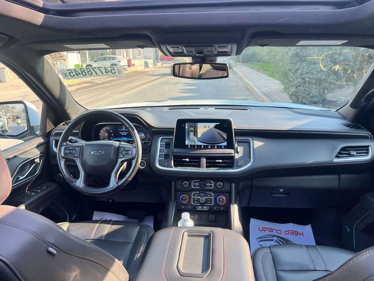 سلام عليكم عندي شوفرليت تاهو موديل 2022 داخل جديد داخله بكتاب دبلوماسي تترقم حره بسم المشتري مواصفاته RST مواصفات كشنات جلد كشنات كهربائيه كشنات منفصله بصمه شاشه كار بلي بنوراما ويل كب حجم 22 بلاك كامرات عدد5 مري اشاره مري رادار مري كامره مري شفط سايد بريك بصمه صندوك كهربائي تشغيل عن بعد دوسات بلاك شحن الهاتف تلقائي مواصفاته فول 1/1 مكفوله كفاله عامه بدون حادث بدون غرق صور امريكا بلمنشور رايده 435 وبيه مجال وهاذه رقمي ***********  اخوان ممتواجد عله الفيس
