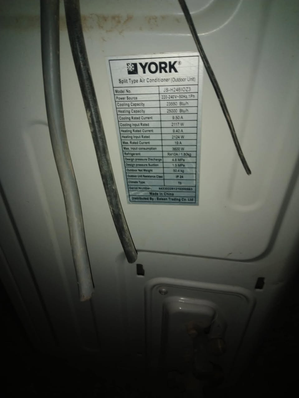 سبلت طنين نوع يورك شركة البلسان غاز 410 مكفول من التصليح بالخارجية فقط بالداخلية ليك وسويناه من زمان ملحوم درز يعني بعد ما تليك الداخلية ظمان بي سنة اي شي بي يرجع سبلت مال بيت والله غازة مقفول بس مقفول نص غازة لان جنة دنشيل وطفت الكهرباء وما انسحب كل الغاز بواري وياه كاملة مع الوايرات والريمونت مكانة حلة حي الطيارة سعرة 350


**إذا كنت صاحب هذا الإعلان وتريد حذفه لأي سبب، رجاءا أرسل رسالة إلى الدعم الفني**