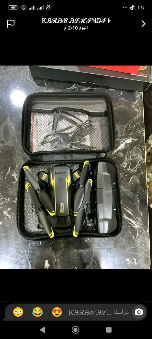 توفر عندي درونات تخفيضات اسعار خياليه ماتلكي هيج اسعار
25 الف

30الف

40الف

للتواصل وتساب ***********

تنويه اذا مو جديد وفحص كدامك مع جميع الملحقات لا تستلم توصيل بغداد فقط
